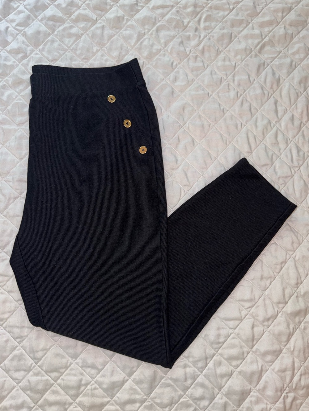 Michael Kors Knit Button Accent Pants